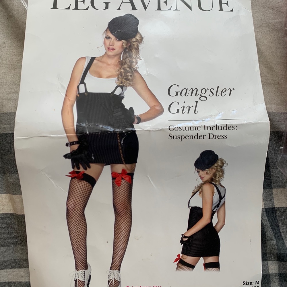 Gangster girl costume